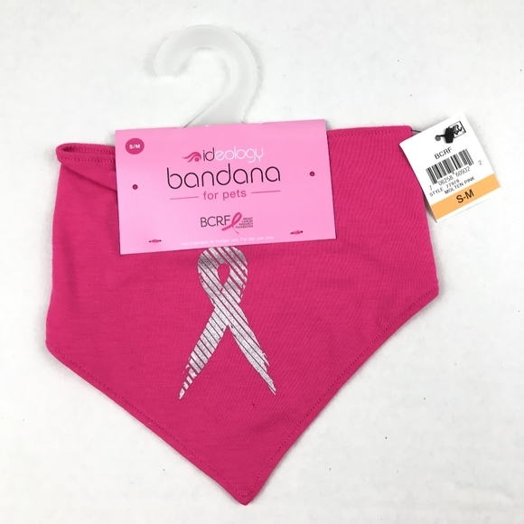 Ideology Breast Cancer Bandana For Pets - Picture 4 of 5